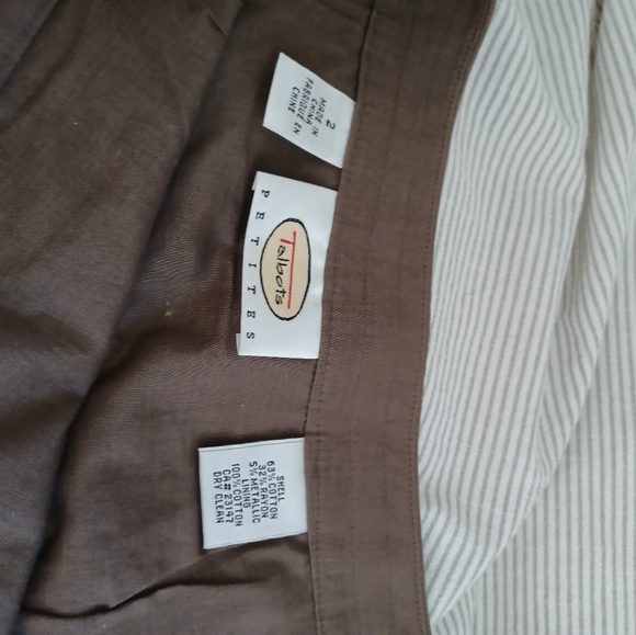 Talbots Linen skirt. Size 2 - Picture 3 of 4